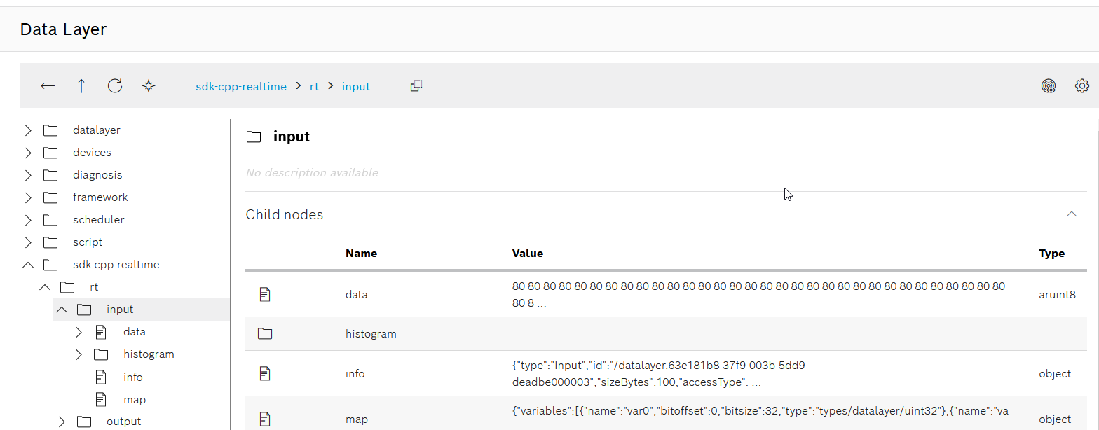 ctrlX datalayer shared memory