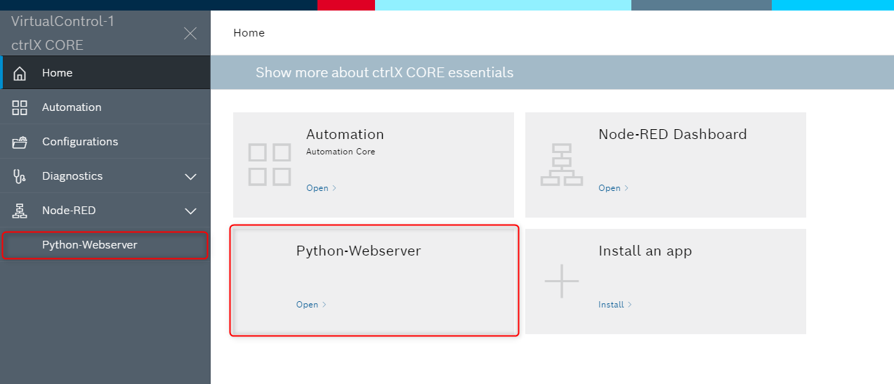 ctrlX Integration